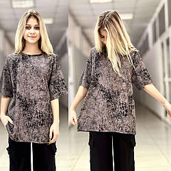 Футболка підліткова оверсайз унісекс, розміри 34-42 на зріст 134-160