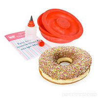 Форма силиконовая для выпечки гигантских пончиков Giant doughnut maker sm