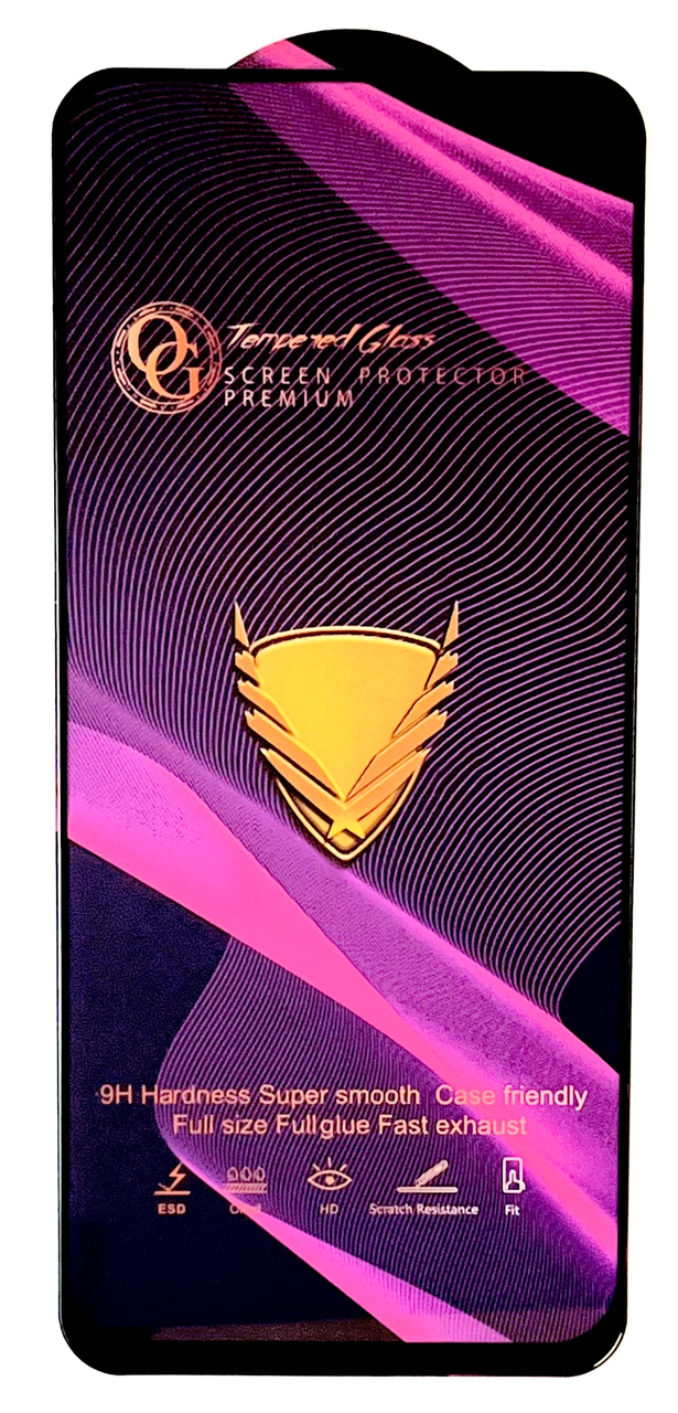 Захисне скло дисплея для Motorola G84 з повним покриттям