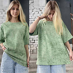 Футболка підліткова оверсайз унісекс, розміри 34-42 на зріст 134-160