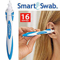 Прилад для чищення вух Smart Swab, вухочистка sm