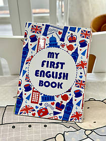 Моя перша Англійська книга на липучках English book (А4)