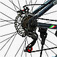 Спортивний велосипед Corso Alpha 29" сталева рама 21" обладнання Shimano 21 швидкість, зібраний на 75%, фото 7