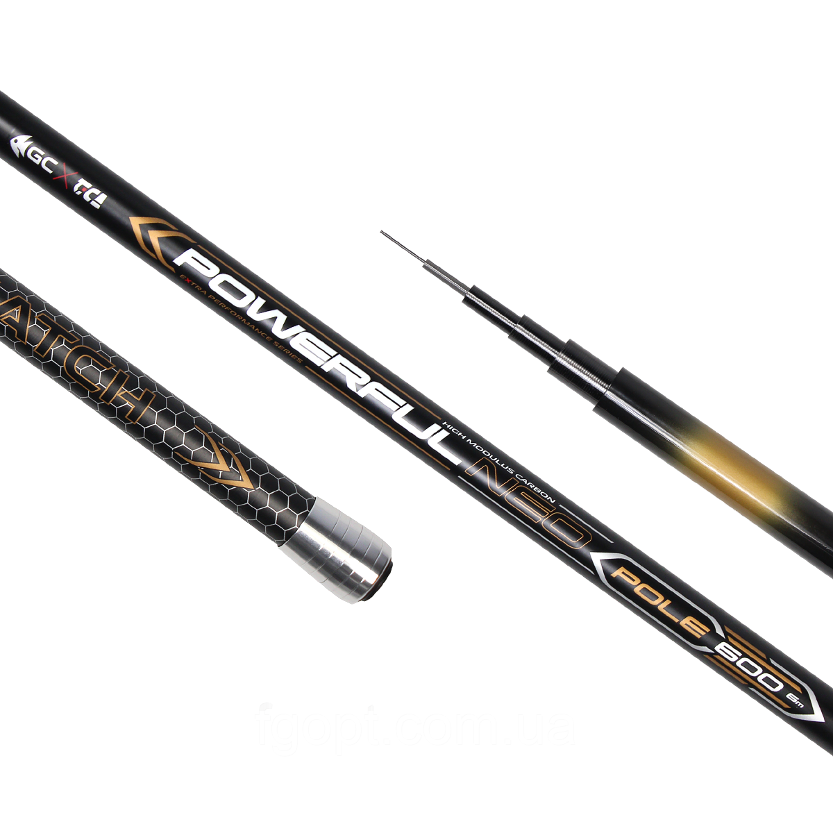 Вудка GCxTica Powerful NEO pole 6.00 м (б/к)