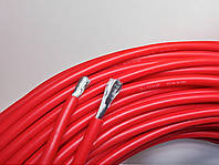 Провод силиконовый 12 awg с медной жилой Кабель гибкий 3.4 кв мм в силиконовой изоляции медный красный