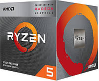 Процессор AMD Ryzen 5 3400G 3.7(4.2)GHz 4MB sAM4 Box (YD3400C5FHBOX)