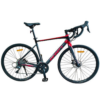 Велосипед гравійний (колеса 29", рама алюміній 21", Shimano 18 швидкостей, складання 75%) Corso Infinity FN-28590