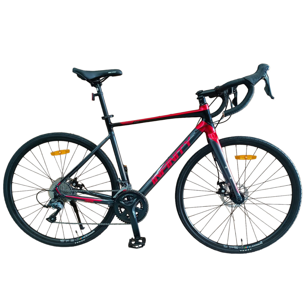 Велосипед гравійний (колеса 29", рама алюміній 21", Shimano 18 швидкостей, складання 75%) Corso Infinity FN-28590