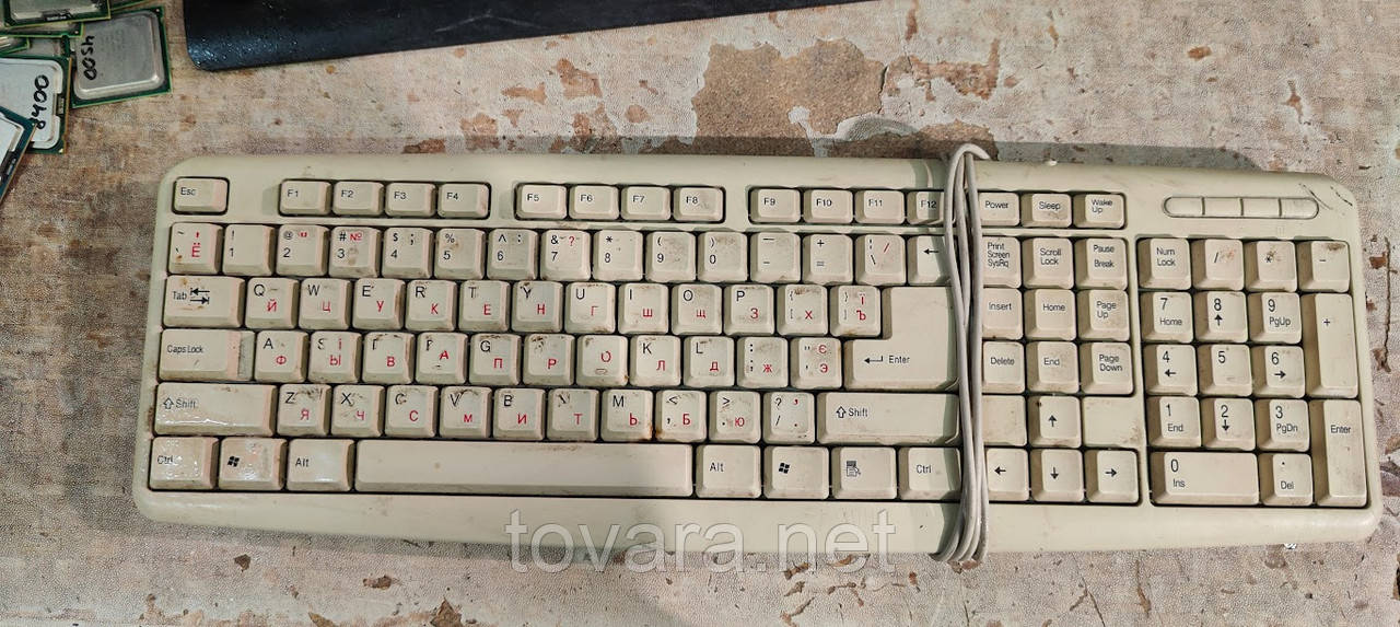 Брендова клавіатура White USB No 241004113