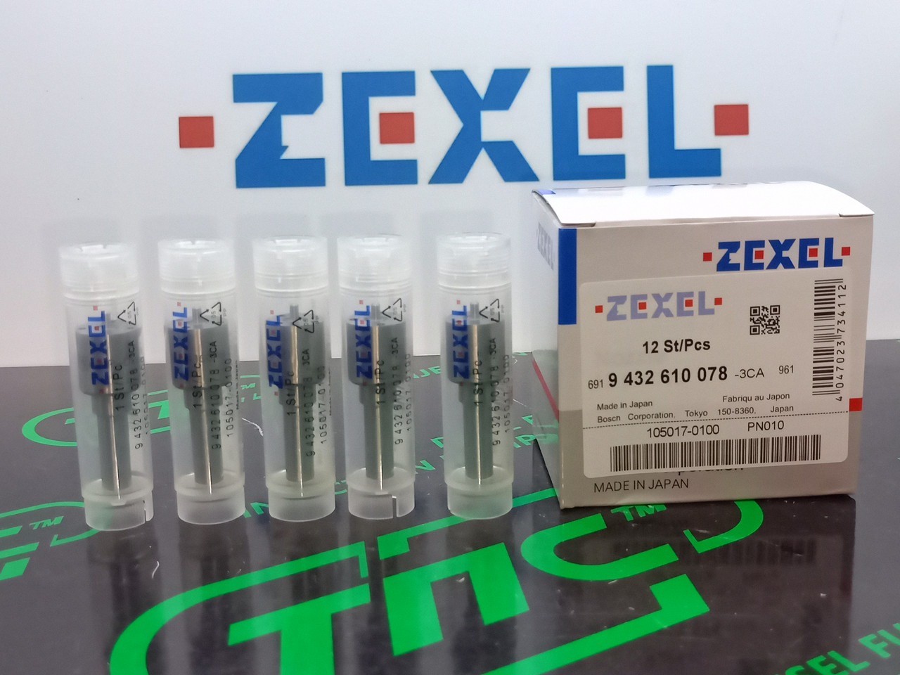 Розпилювач дизельної форсунки 9 432 610 078 (DLLA 160 PN 010) (ан. 105017-0100) ZEXEL MITSUBISHI