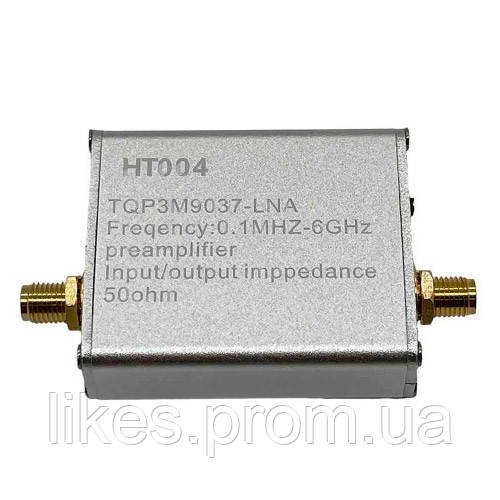 Підсилювач радіосигналу LNA 0.1-6000МГц 20дБ Type-C, HTOOL HT004 - фото 1 - id-p2196244355