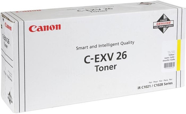 Тонер Canon C-EXV26 Yellow для iRC1021/ +1028 (1657B006)