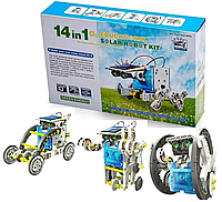 Конструктор робот на солнечной батарее- 14 in 1 Educational Solar Robot sm