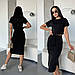 Жіночий повсякденний костюм зі спідницею, фото 3