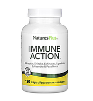 Імуностимулятор (Immune Action), Nature's Plus, 120 капсул (NAP-01068)