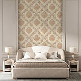 Самоклеюча декоративна 3D панель вінтаж бежевий 700x700x5мм (405) SW-00000757, фото 5