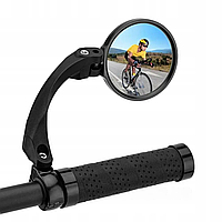 Велосипедное зеркало заднего вида на руль, Правое, Круглое, 1 шт / Зеркало заднего вида для велосипеда