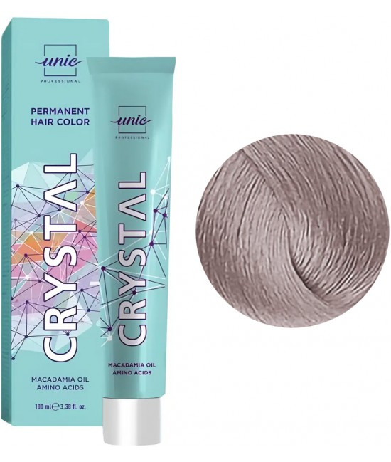 Крем-фарба для волосся Unic Crystal No10/65 Світлий фіолетово-червоний блонд 100 мл (24269Gu)