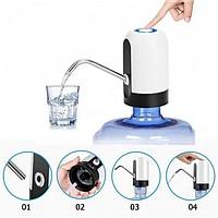 Электрическая аккумуляторная помпа для воды Charging Pump C60 Белая sm