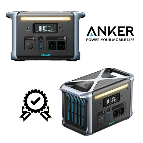 Зарядна станція Anker 757 PowerHouse 1229 Wh (1500W) EU