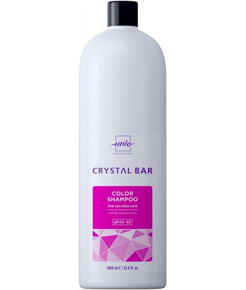 Шампунь для фарбованого волосся Unic Crystal Bar Color Shampoo 1000 мл, фото 1