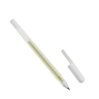 Ручка гелевая 0,8 мм, золотая sm
