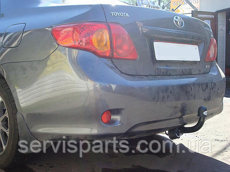 Фаркоп Toyota Corolla 150 2007-2013 (Тойота Корола 150) польський, гак на болтах, фото 1