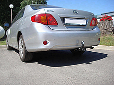Фаркоп Toyota Corolla 150 2007-2013 (Тойота Корола 150) польський, гак на болтах, фото 3