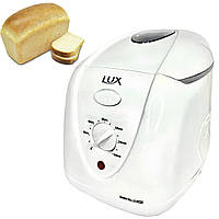 Электрическая хлебопечка для домашнего выпекания хлеба LUX LX-9220 500 Вт Белая