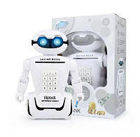 Игрушка робот копилка с кодовым замком (сейф) аккумуляторный Robot Piggy Bank 6688-8 Kronos Toys sm