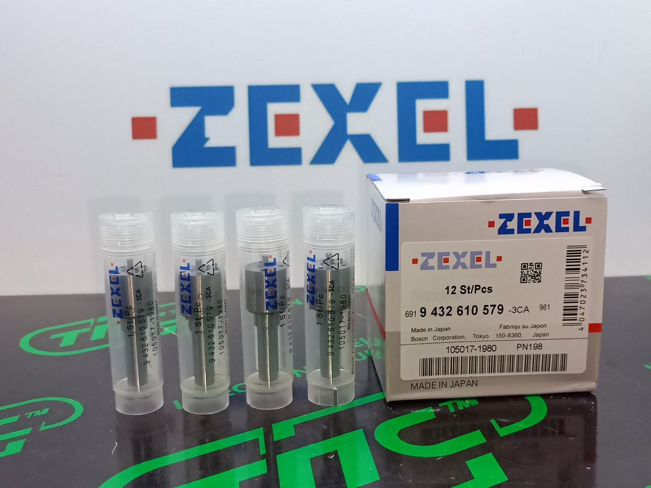 Розпилювач дизельної форсунки 9 432 610 579 (DLLA 155 PN 198) (ан. 105017-1980) ZEXEL Nissan
