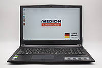 Ігровий ноутбук Medion (Lenovo Group) 15.6" i5-8300H RAM 16 ГБ SSD 512 ГБ GTX 1050Ti, 4 ГБ Металевий корпус