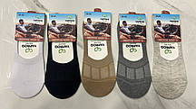 Шкарпетки підслідники чоловічі бавовна "Yaproq" Узбекистан розмір 40-45 Мікс (від 10 пар)