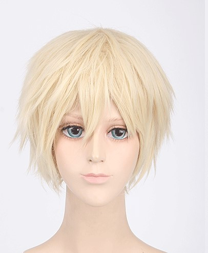 Перука коротка блонд, фото 1