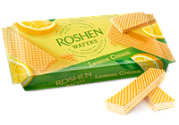 Упаковка вафлей Roshen Wafers лимон 216 г х 16 шт