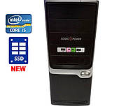 ПК LogicPower Tower / Intel Core i5-4590 (4 ядра по 3.3 - 3.7 GHz) / 8 GB DDR3 / 240 GB SSD NEW / Intel HD