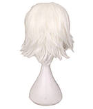 Перука біла коротка, білосніжна перука, фото 4