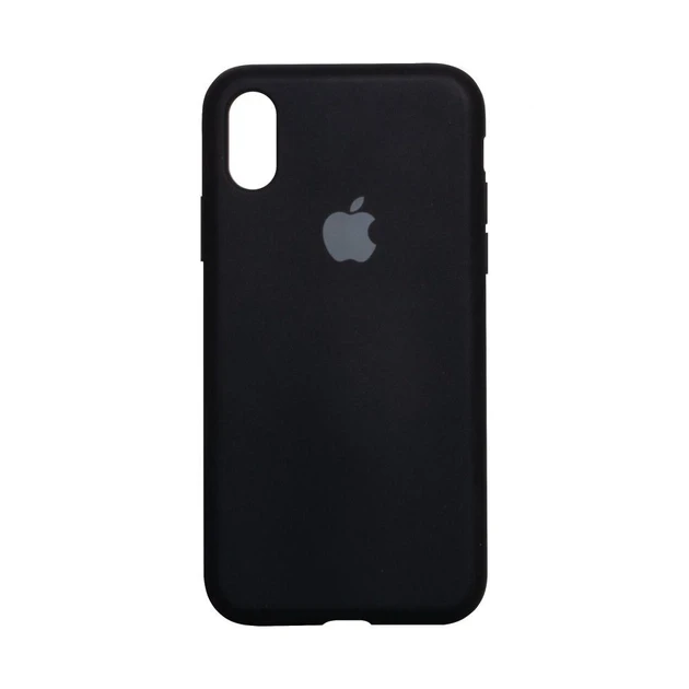 Чохол Silicone Case для iPhone Xr Black 18 - закритий низ