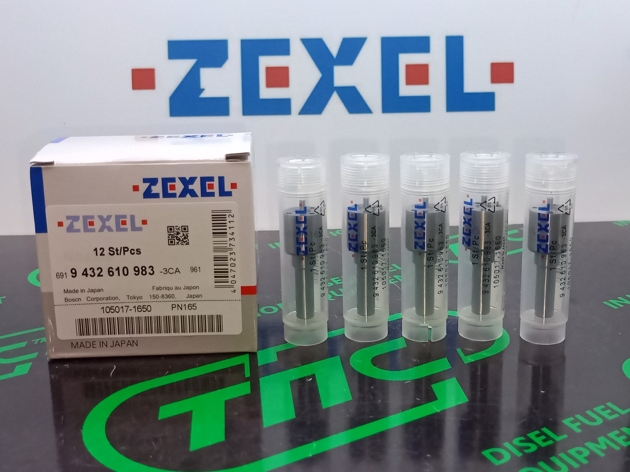 Розпилювач дизельної форсунки 9 432 610 983 (DLLA 157 PN 165) (ан. 105017-1650) ZEXEL NISSAN DIESEL