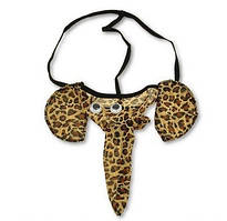 Стрінги чоловічі леопардові слоник чоловіча еротична білизна