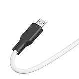 Кабель USB Ridea RC-M114 Soft Silico Micro 3A Колір Біло-Чорний, фото 6