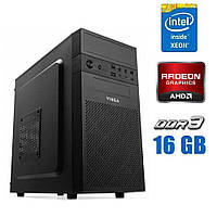 Игровой ПК Vinga CS112B Tower NEW / Intel Xeon E3-1240 v3 (4 (8) ядра по 3.4 - 3.8 GHz) (аналог i7-4770) / 16