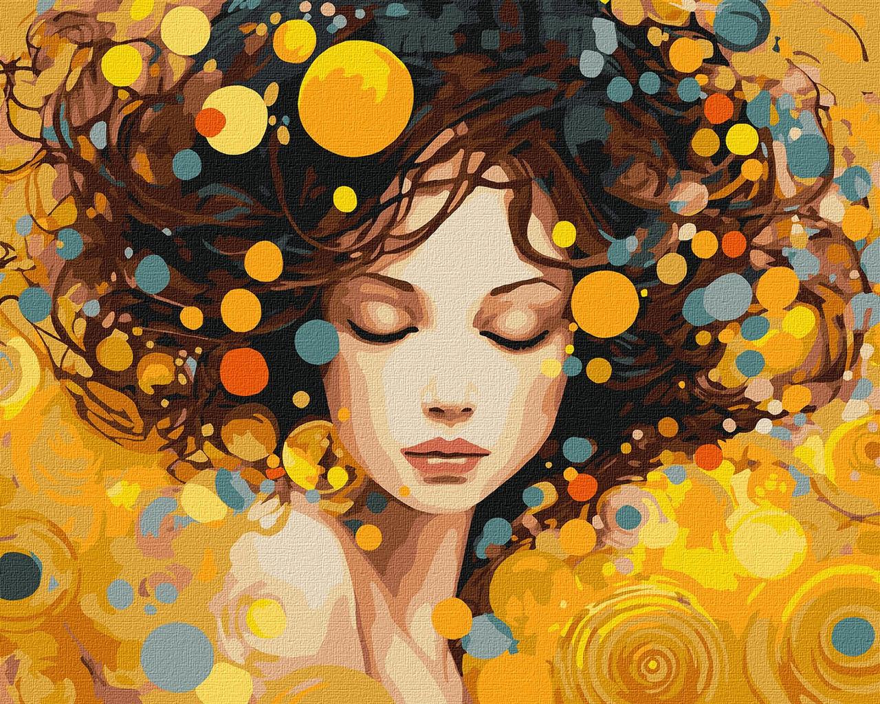 Картина за номерами 40х50 см. Портрет елегантності ©art_selena_ua Ідейка КНО8424