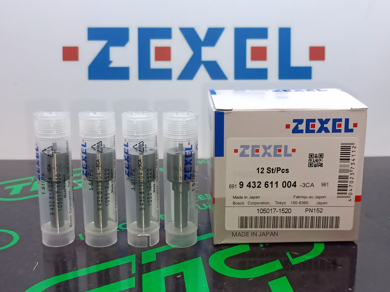 Розпилювач дизельної форсунки 9 432 611 004 (DLLA 153 PN 152) (ан. 105017-1520) ZEXEL ISUZU