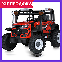 Детский электромобиль джип одноместный Bambi M 5073EBLR-3 красный