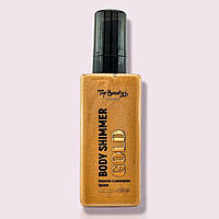 Молочко для тела с шиммером Золото Top Beauty Body Shimmer Gold, 125 ml