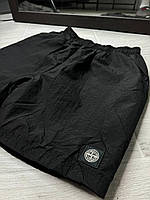 ШОРТІ NYLON METAL PATCH PROGRAM Stone island nylon Чоловічі літні шорти stone island