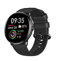 Смарт-часы Zeblaze GTR3 Pro Black (звонки, тонометр, пульсоксиметр) Ultra AMOLED экран