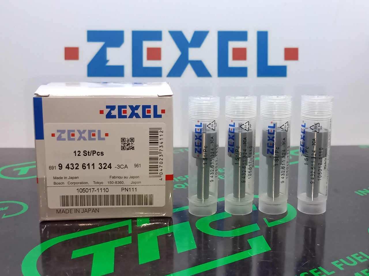 Розпилювач дизельної форсунки 9 432 611 324 (DLLA 155 PN 111) (ан. 105017-1110 ZEXEL ISUZU 6BG1TC