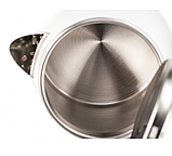 Електрочайник Magio МG-512 1.7л, 1800Вт (Білий), Побутовий Електричний Чайник з Двошаровим Корпусом, фото 4